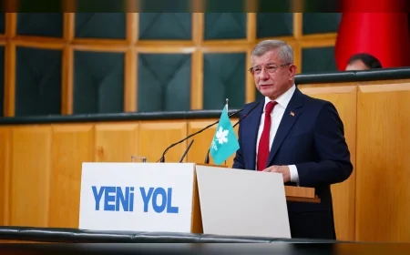 GELECEK PARTİSİ GENEL BAŞKANI AHMET DAVUTOĞLU: “Türkiye acil bir savaş kalkanı ve ekonomik eylem planı hazırlamalıdır”