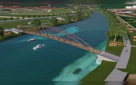 Ordu Büyükşehir Belediye Başkanı Dr. Mehmet Hilmi Güler Turnasuyu Kordon Park’ı yaya köprüsüyle birleştiriyor