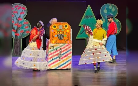 Aydın Büyükşehir Belediye Başkanı Özlem Çerçioğlu Çocukları “Müzisyenler Çetesi” Tiyatrosuyla Buluşturdu