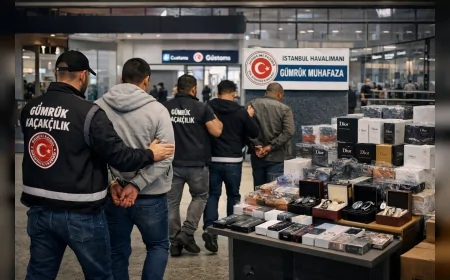 Ticaret Bakanlığı İstanbul Havalimanı Gümrüğünde Usulsüzlük Şüphesiyle Operasyon Düzenlendi