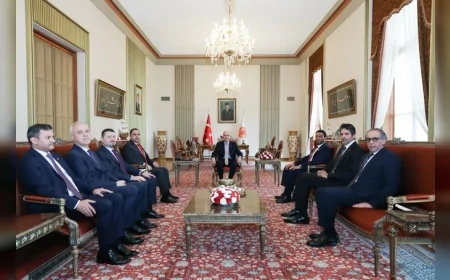 TBMM Başkanı Numan Kurtulmuş, Körfez Ülkeleri ve Ürdün Büyükelçilerini Ankara’da Kabul Etti