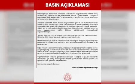Millî Eğitim Bakanlığı LGS Tarihini Değiştirdi Sınav 13 Haziran Cumartesi Günü Yapılacak