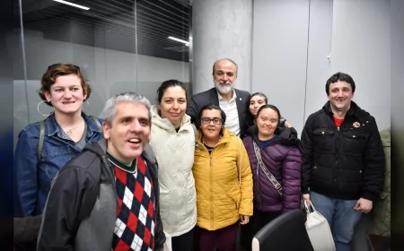 Çanakkale’de Zihinsel Engelliler Derneği ve Özel Çocuklar Spor Kulübü’nden belediyeye anlamlı ziyaret