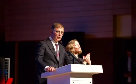 İzmir Büyükşehir Belediye Başkanı Cemil Tugay’ın Dikili yatırımları kapsamında arıtma tesisi ve itfaiye binasının temeli atıldı