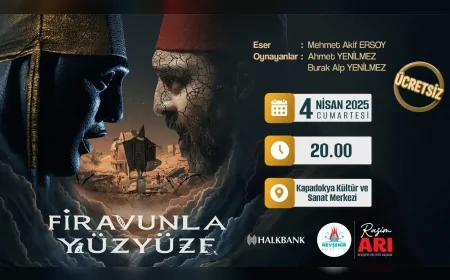 Nevşehir Belediye Başkanı Rasim Arı: “Millî değerlerimizi sahneye taşıyan Firavunla Yüz Yüze oyununa tüm halkımız davetlidir”