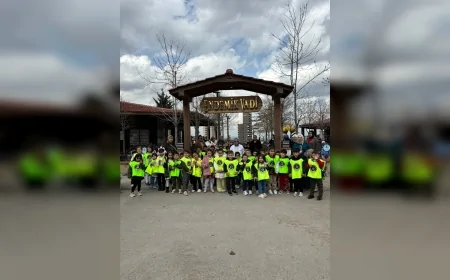 Pursaklar Belediyesi Endemik Vadi’de Öğrencileri Doğa ve Yerel Değerlerle Buluşturuyor