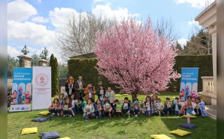 ESKİŞEHİR BÜYÜKŞEHİR BELEDİYESİ KÜTÜPHANELER HAFTASI’NDA MİNİKLERİ KİTAPLARLA BULUŞTURDU