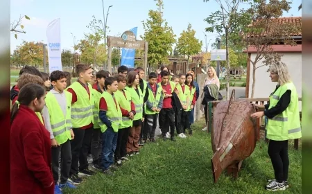 Samsun Canik’te Emine Erdoğan’dan ödüllü Sıfır Atık Köyü binlerce gence çevre bilinci kazandırıyor!