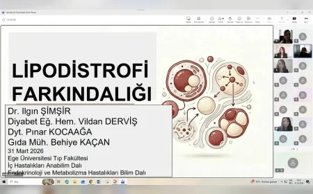 Ege Üniversitesinde düzenlenen panelde lipodistrofi hastalığında erken tanı ve doğru bakımın önemi vurgulandı!