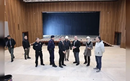 Çorum Valisi Ali Çalgan Osmancık’ta devam eden yatırımları yerinde inceledi