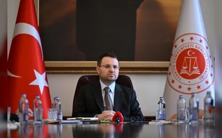 Adalet Bakanı Akın Gürlek: “Sanayicinin yatırıma sevk edilmesi konusunda ne gerekiyorsa yardımcı olacağız”