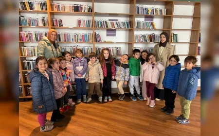 Yalova Belediyesi Kent Kütüphanesi Kütüphaneler Haftası’nda ilk kez ziyaretçilerini ağırladı