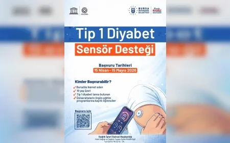 Bursa Büyükşehir Belediyesi Tip 1 diyabetli üniversite öğrencilerine glikoz sensörü desteği başlatıyor