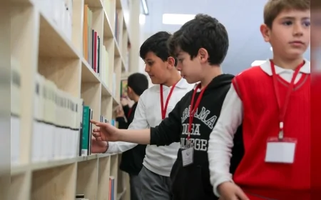 ALİAĞA BELEDİYESİ KÜTÜPHANE HAFTASINDA ÖĞRENCİLERİ AZİZ SANCAR KÜTÜPHANESİ’NDE BULUŞTURDU