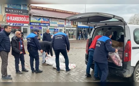 ORDU BÜYÜKŞEHİR BELEDİYESİ ZABITASI FATSA OTOGARINDA 200 KİLO KAÇAK ETE EL KOYDU