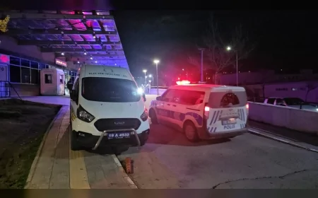 Çorum’da husumet iddiası kanlı bitti silahlı saldırıda 1 kişi yaralandı