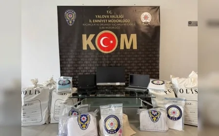 Yalova Merkezli 10 İlde Psikoteknik Rapor Operasyonu 29 Şüpheli Gözaltına Alındı