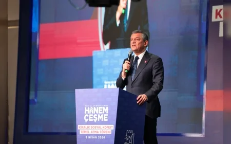 CHP Genel Başkanı Özgür Özel: “Konutların kirası hane gelirinin yüzde 25’ini geçmeyecek”