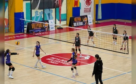 Beylikdüzü Belediyesi Kulüpler Arası Voleybol Turnuvası 400 sporcunun katılımıyla başladı