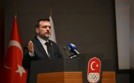Gençlik ve Spor Bakanı Dr. Osman Aşkın Bak: “TMOK Başkanlığına seçilen Prof. Dr. Veli Ozan Çakır’ı tebrik ediyorum”