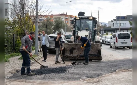 Bornova Belediye Başkanı Ömer Eşki: “90 günde 722 çukura müdahale ettik”