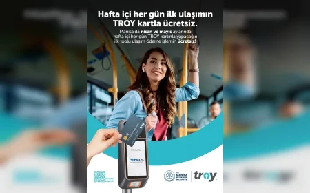 Manisa Büyükşehir’in TROY Kart kampanyasıyla ilk 3 günde ulaşımda 1 milyon liranın üzerinde tasarruf sağlandı