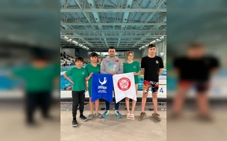 ALİAĞA BELEDİYESİ AGM SPOR YÜZME TAKIMI MİLLİ TAKIM SEÇMELERİNE KATILIM HAKKI KAZANDI