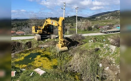 MANİSA BÜYÜKŞEHİR BELEDİYESİ KIRKAĞAÇ’TA MODERN SULAMA HAVUZUNU ÜRETİCİLERİN HİZMETİNE SUNDU