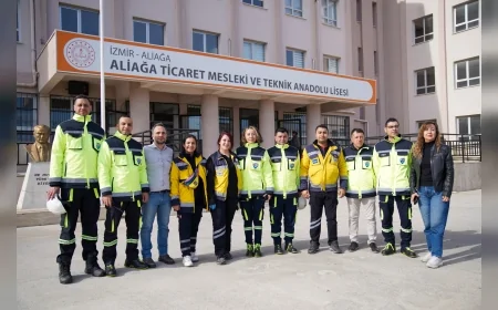 İzmir Aliağa’da ABAK ekipleri mart ayında eğitim ve tatbikatlarla afet bilincini sahaya taşıdı