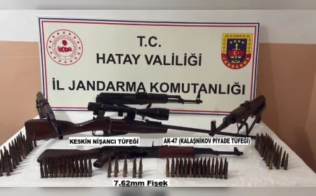 25 İlde Jandarma Operasyonlarında 404 Şüpheli Yakalandı 396 Ruhsatsız Silah Ele Geçirildi