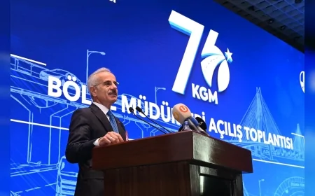 Ulaştırma ve Altyapı Bakanı Abdulkadir Uraloğlu: “Bölünmüş yol ağını 38 bin kilometrenin üzerine çıkaracağız”