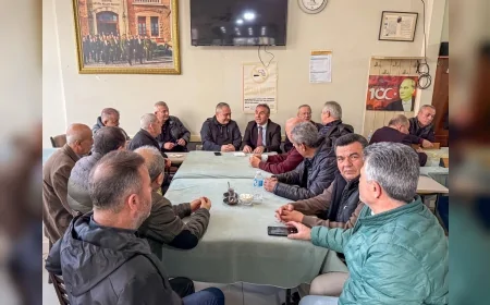 Keçiören Belediye Başkanı Dr. Mesut Özarslan Şenlik Mahallesi’nde Vatandaşların Talep ve Önerilerini Dinledi