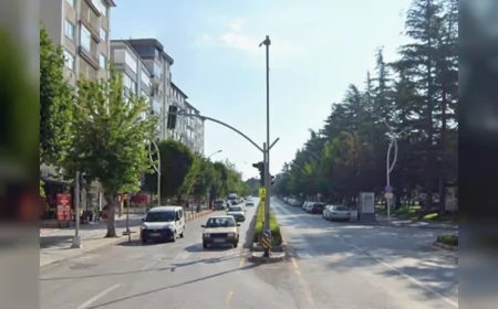 Çorum’da Gazi Caddesi’nde Gece Saatlerinde Yol Bakım Çalışması Yapılacak