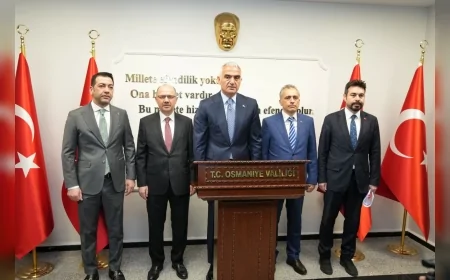 Kültür ve Turizm Bakanı Mehmet Nuri Ersoy: “Osmaniye’ye 678,8 milyon liralık yatırım yaptık”