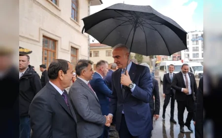 Kültür ve Turizm Bakanı Mehmet Nuri Ersoy: “Kilis’te 412 milyon liralık yatırımla tarihî miras ayağa kaldırılıyor”