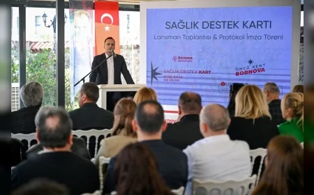 Bornova Belediye Başkanı Ömer Eşki: “Sağlık Destek Kartı ile vatandaş daha ucuz ve kolay hizmet alacak”