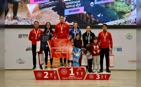 Aliağa Gençlik Ve Spor Sporcuları Denizli'deki Oryantiring Şampiyonasında Türkiye Dereceleri Elde Etti