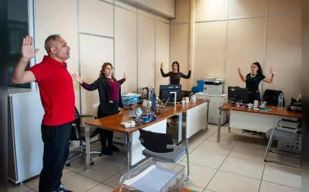 Karşıyaka Belediye Başkanı Yıldız Ünsal: “Ofis egzersizleri iş verimliliğini artıracak”