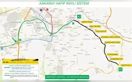 Ankara Büyükşehir Belediyesi 44 Kilometrelik 4 Yeni Metro Hattı İçin İhale Sürecine Hazırlanıyor