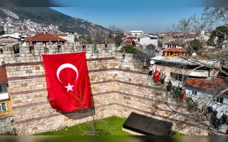 Bursa’da Fethin 700’üncü Yılı Pınarbaşı Fetih Kapısı’nda Düzenlenen Törenlerle Kutlandı