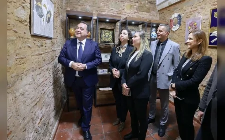 Manisa Büyükşehir Belediye Başkanı Besim Dutlulu MASMEK Atölyelerinde Kursiyerlerle Buluştu