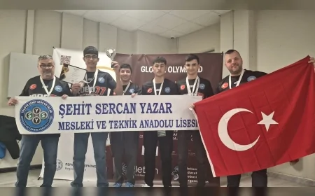 YALOVA İL MİLLÎ EĞİTİM MÜDÜRLÜĞÜ ERASMUS+ PROJESİYLE ULUSLARARASI ROBOTİK YARIŞMASINDA ÇİFTE DERECE ELDE ETTİ