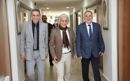 Şehzadeler Kaymakamı Fatih Genel’den Belediye Başkanı Hakan Şimşek’e ziyaret ve iş birliği vurgusu