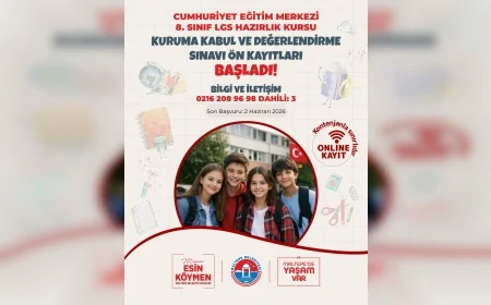 Maltepe Belediyesi Ücretsiz LGS Hazırlık Kursları İçin Başvuruları Başlattı