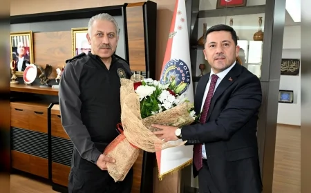 Nevşehir Belediye Başkanı Rasim Arı Polis Haftası’nda İl Emniyet Müdürlüğü’nü ziyaret etti