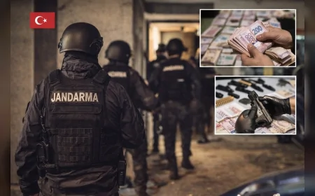 İçişleri Bakanlığı: “12 ilde organize suç örgütlerine operasyonlarda 83 şüpheli yakalandı”