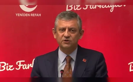 CHP Genel Başkanı Özgür Özel: “AKP’den bu gündemle randevu talebimiz yok”