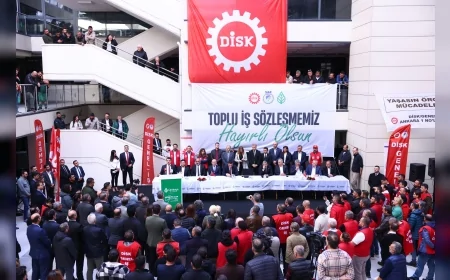 Çankaya Belediyesi ile DİSK Genel-İş Arasında İşçileri Kapsayan Toplu İş Sözleşmesi İmzalandı