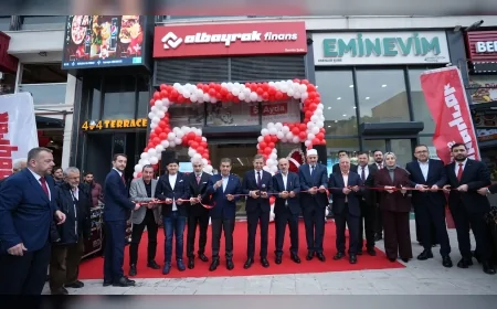 ALBAYRAK FİNANS İSTANBUL ESENLER’DE YENİ ŞUBESİNİ HİZMETE AÇTI