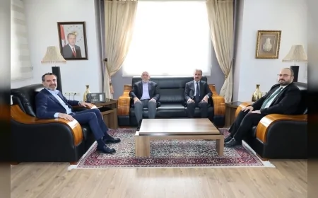 Elazığ Ticaret Borsası Başkanı Mehmet Ali Dumandağ’dan Belediye Başkanı Şahin Şerifoğulları’na İş Birliği Ziyareti